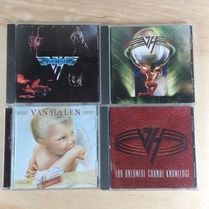 Van Halen Lot of 4 CDs 1984 /5150/ Van Halen /For Unlawful Carnal Knowledge